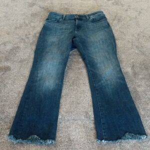 DL1961 Bridget Cropped Midrise Instasculpt Boot Jeans El Camino wash